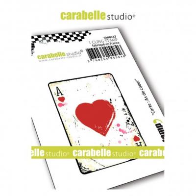 Carabelle Studio Cling Stamp - Carte As De Coeur